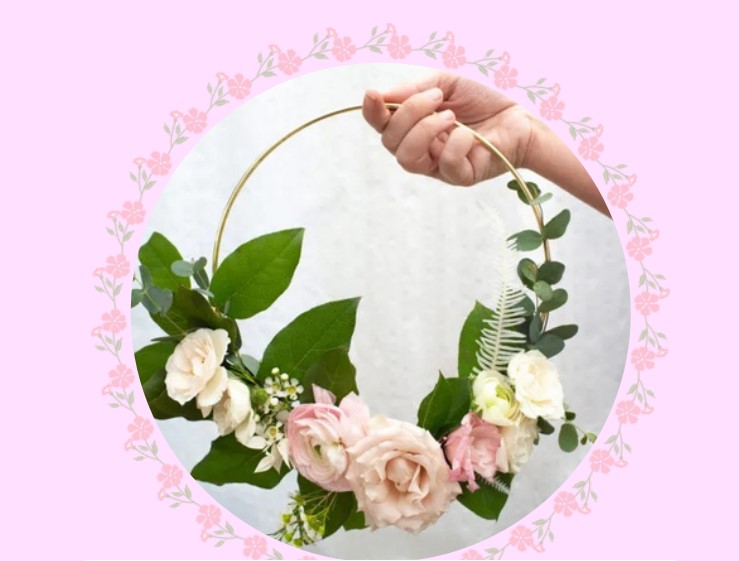 Floral hoops (for hire)