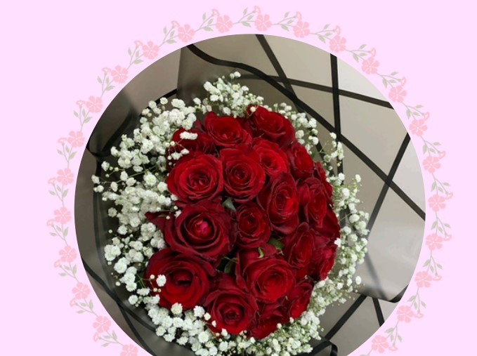 Red Roses bouqet(20 stems)